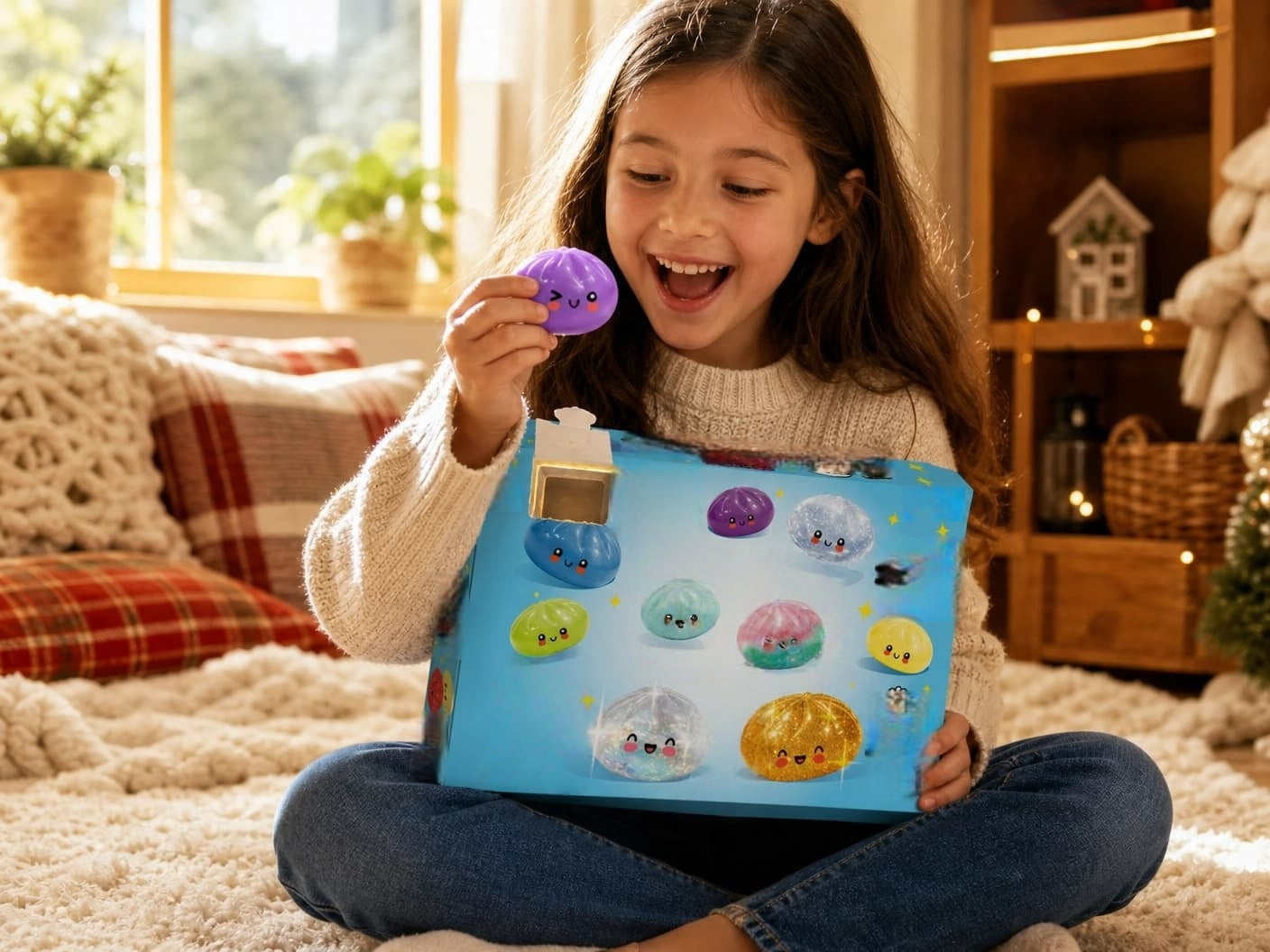 2026 Squishy Bun Bao Bun Mystery Advent Countdown Calendar (24 RANDOM Dumplings)