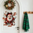 thumbnail image 6 of Santa Themed Wall Sticker For Festive – Unique Peel And Stick Character Wall Art For Home And Holiday Prep, 6 of 7