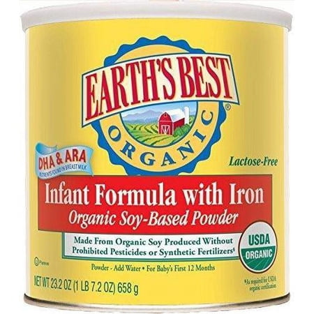 Earth's Best - Organic Infant Soy Formula, 25.75 oz