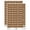 Brown, variant on Entered Blank Box for Date Signature Sticker Set - Orange - Gloss Finish - 2.00" Large
