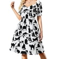 thumbnail image 4 of Vestido de manga corta Kunst Haus Wien Vestido largo de mujer Vestidos con mangas largas Vestido, 4 of 8