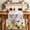 Yellow, variant on Pig Sunflower Western Table Runner - 48 Inch Long Farmhouse Daisy Garden Floral Cotton and Linen Blended Dress Scarves Farmhouse Table Runner for Kitchen Dining, Coffee Table, 13" x 48"