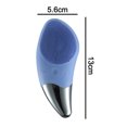 thumbnail image 2 of Silicone Facial Cleansing Brush Rechargeable Sonic face Scrubber, 2 of 5