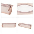 thumbnail image 3 of 1 Pc Bolsa de Maquillaje de Viaje Conveniente para Mujeres para Vacaciones, Actividades al Aire Libre, Gimnasio, Malla de Nylon Rosa, 3 of 4