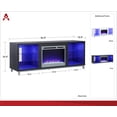 thumbnail image 3 of Lumina Fireplace TV Stand for TVs up to 48", White, 3 of 9
