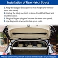 thumbnail image 7 of Unique Bargains Left Right Tailgate Power Lift Support for Volkswagen Sharan 2010-2019 LH/RH Rear Liftgate Power Hatch Shock Strut No.7N0827851D/7N0827851E 1 Pair, 7 of 7