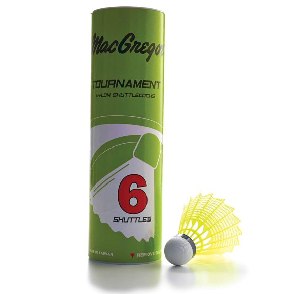 Torneo MacGregor 6/Tube de Shuttlecocks
