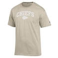 thumbnail image 2 of Men's Champion Oatmeal Kansas City Chiefs Jersey T-Shirt, 2 of 3