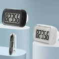 thumbnail image 4 of 99999 Counts Shockproof Activity Trackers Featuring 3D Positioning Technology Pedometer Digital Step Trackers with Clip, 4 of 9