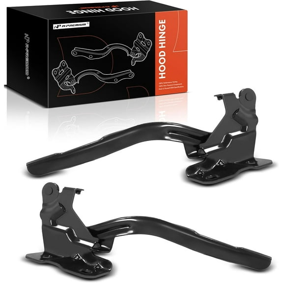A-Premium Front Driver and Passenger Hood Hinges Compatible with Kia Optima 2011-2016, Front Left and Right Side, 2-PC Set, Replace# 791102T000, 791202T000