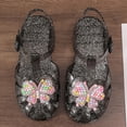 thumbnail image 5 of DuoJiaJ Breathable Jelly Sandals For Girls Soft Sole Fashion Summer Beach Shoes With Open Toe Design Girls Closed Toe Sandals Size 1, 5 of 5