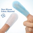 thumbnail image 2 of EeaseMX 50 toallitas desechables para dedales, gasas para cepillos de dientes, cepillos de dientes, toallitas de limpieza para higiene bucal., 2 of 7