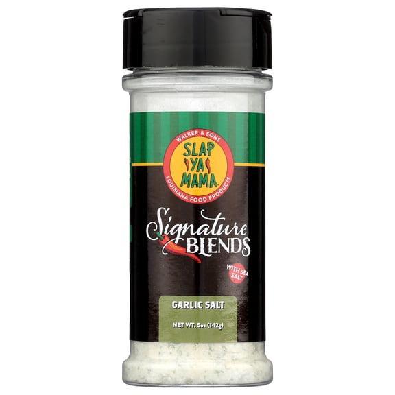 Slap Ya Mama Garlic Salt Seasoning, 6 pack, 5 OZ