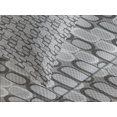 thumbnail image 4 of Ambesonne Abstract Quilted Bedspread Set 3 Pcs, Stone Wall Pattern, Queen Size, Grey Pale Grey, 4 of 5