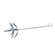 thumbnail image 4 of Hilanderos de Viento para Jardín Oso de Fresa Esculturas de Molino de Viento de Hierro Rotación de 360 Grados Azul, 4 of 10