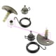 thumbnail image 5 of Kenally 6 unids/set aleación Kick Start engranaje montaje portátil profesional reutilizable reemplazable motocicleta Scooter parte del motor Accesorios para motos Kenally VI015353-00B, 5 of 6