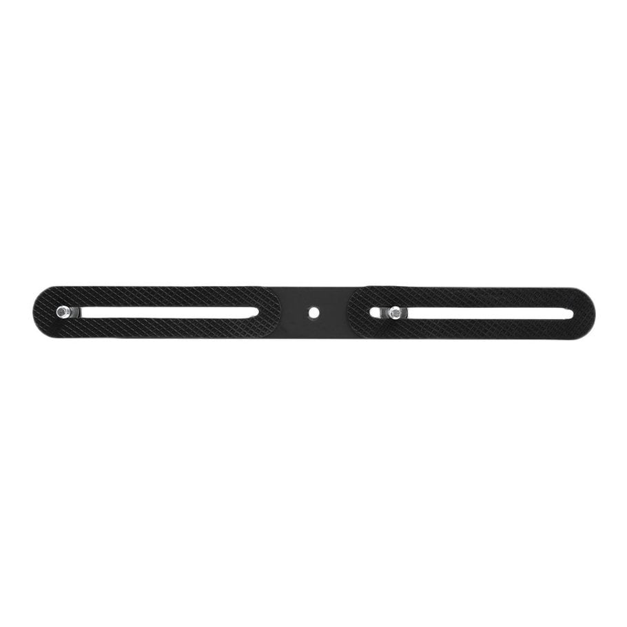 Black Universal Double End Light Stand Holder Flash Bracket Mount Tripod with 2 Hot Shoe Adapter Screws For Digital SLR Camera NEW