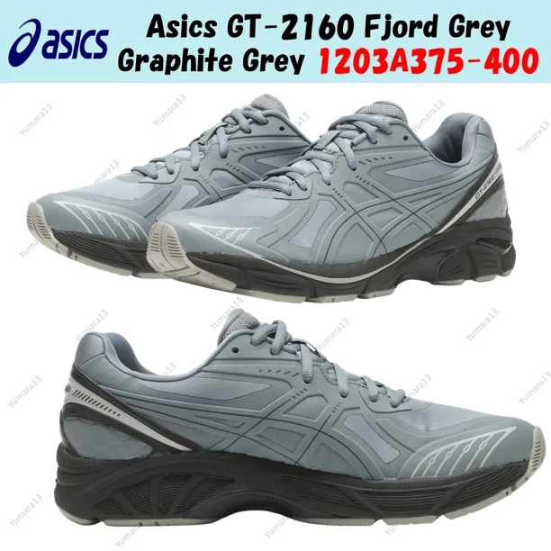 Asics GT-2160 Fjord Grey Graphite Grey 1203A375-400 Men's Size