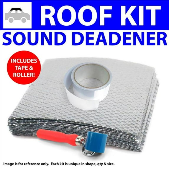 Zirgo High Performance Cooling Products Heat & Sound Deadener for Chevy Impala 1961-1964 Roof Kit Plus Tape, Roller 27000CM2