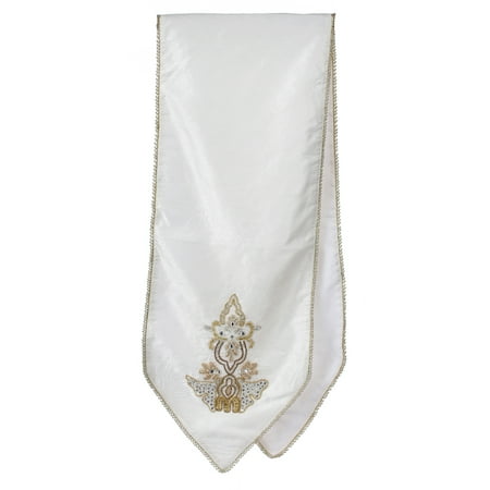 Regency Beaded Jewel Medallion Table Runner