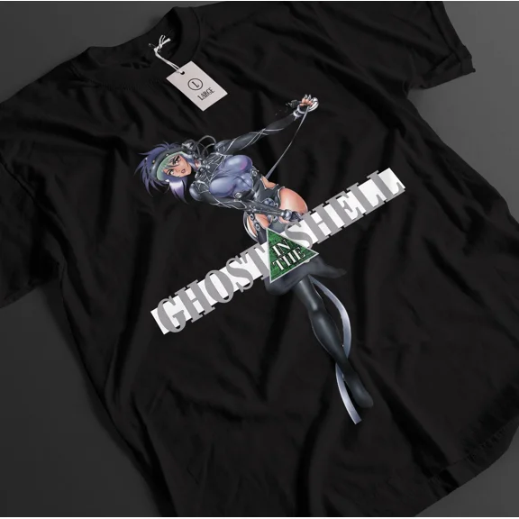 VINTAGE Ghost In The Shell Shirt Kusanagi Tshirt Batou T-Shirt Togusa Aramaki Anime Tee