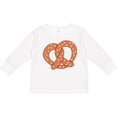 thumbnail image 3 of Inktastic Pretzel Boys or Girls Long Sleeve Toddler T-Shirt, 3 of 5