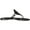 Black, variant on Womens Miller Patent Leather T-Strap Thong Sandals