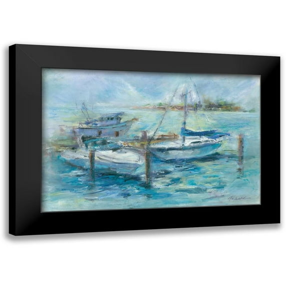 Owen-Cullimore, Tracy 18x13 Black Modern Framed Museum Art Print Titled - Dockside