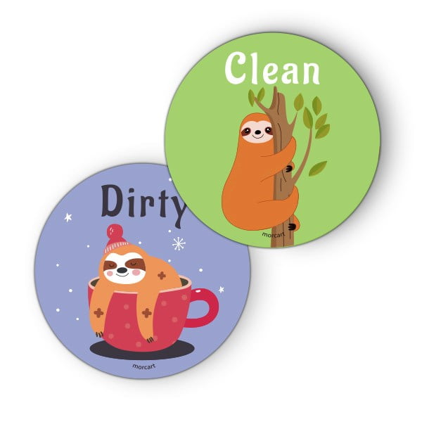 Dishwasher Clean Dirty Magnet Sign - Funny Kitchen Magnet | X-bet