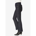 thumbnail image 4 of Woman Within Plus Size Tall Flex Pull-On Bootcut Gap-Free Stretch Denim Jeans, 4 of 6
