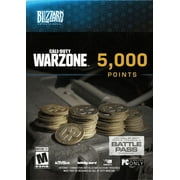 Blizzard Call of Duty Warzone 5000 Points - كمبيوتر شخصي، [رقمي]