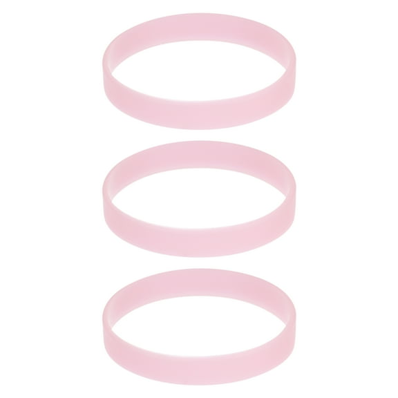 Bracelets Wristbands 1/2 Inch Width 8" Length Luminous Pink for Sports Club Group Games Party Favors