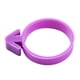 thumbnail image 1 of Anillos de silicona para decoración de pasteles, set de 10 piezas en color morado, herramientas para fondant y glaseado, sujetadores para bolsas de repostería., 1 of 7