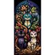 thumbnail image 2 of 5D DIY Taladro Parcial AB Diamante Pintura Animal Kit 45x85cm, 2 of 9