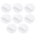 thumbnail image 3 of Miangastore White Windproof Shower Curtain Clips with Strong Adhesive Back for Easy Installation and No Wall, 3 of 8