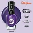 thumbnail image 6 of Sally Hansen Miracle Gel Nail Polish, Purplexed, 0.5 fl oz, No UV Lamp Needed, 6 of 14