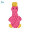 thumbnail image 5 of Best Pet Supplies Crinkle Dog Toy for Small, Medium, and Large Breeds, Cute No Stuffing Duck with Soft Squeaker, Fun for Indoor Puppies and Senior Pups, Plush No Mess Chew and Play - Yellow,Blue,Pink, 5 of 5
