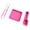 Pink, variant on WMQPNNS New Trending Pack of 3 Beads Handling Calibration Gauge & Non Tray Jewelry Making for Precise Bead Organization Placement andCrafting Art Jewelry