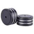 thumbnail image 5 of HIFI Altavoz Spikes Soporte Pies Almohadilla Aleación de Aluminio para Altavoces DAC Negro 4PCS, 5 of 5