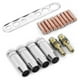 thumbnail image 3 of 17 piezas/juego Kit de boquillas para soplete de soldadura Puntas de contacto de 0,8 mm Soporte de boquilla MIG MAG apto para Binzel 15AK, 3 of 17