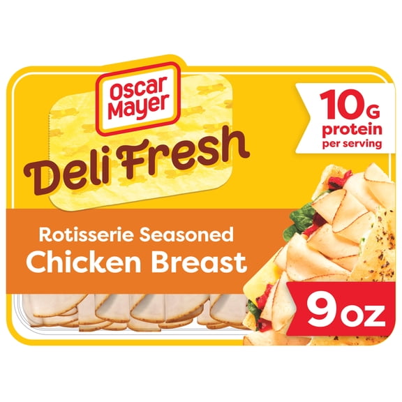 Oscar Mayer Deli Fresh Rotisserie Seasoned Chicken Breast, 9 oz Pack