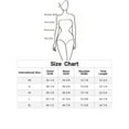 thumbnail image 6 of INSPIRE CHIC Women's Elegant Contrast Trim V Neck Double Breasted Long Sleeve Work Blouse Shirt, 6 of 6