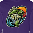 thumbnail image 4 of Inktastic Fishing Long Sleeve T-Shirt, 4 of 5