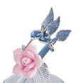 thumbnail image 5 of Hummingbird & Porcelain Rose Glass Figurine, 5 of 5