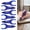 Blue, variant on 6 Pack Ergonomic Pen, Ballpoint Pens for Arthritic Hands and Low Grip Strength, Ergonomic Pens for Writing, Suitable For Those With Arthritis, Carpal Tunnel, Black Ink (Blue)