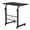 Black_b, variant on IVV Rolling Computer Desk, Portable Laptop Writing Desk, 27"-38" Height Adjustable, for Small Space Home Office, Black (80x40cm)