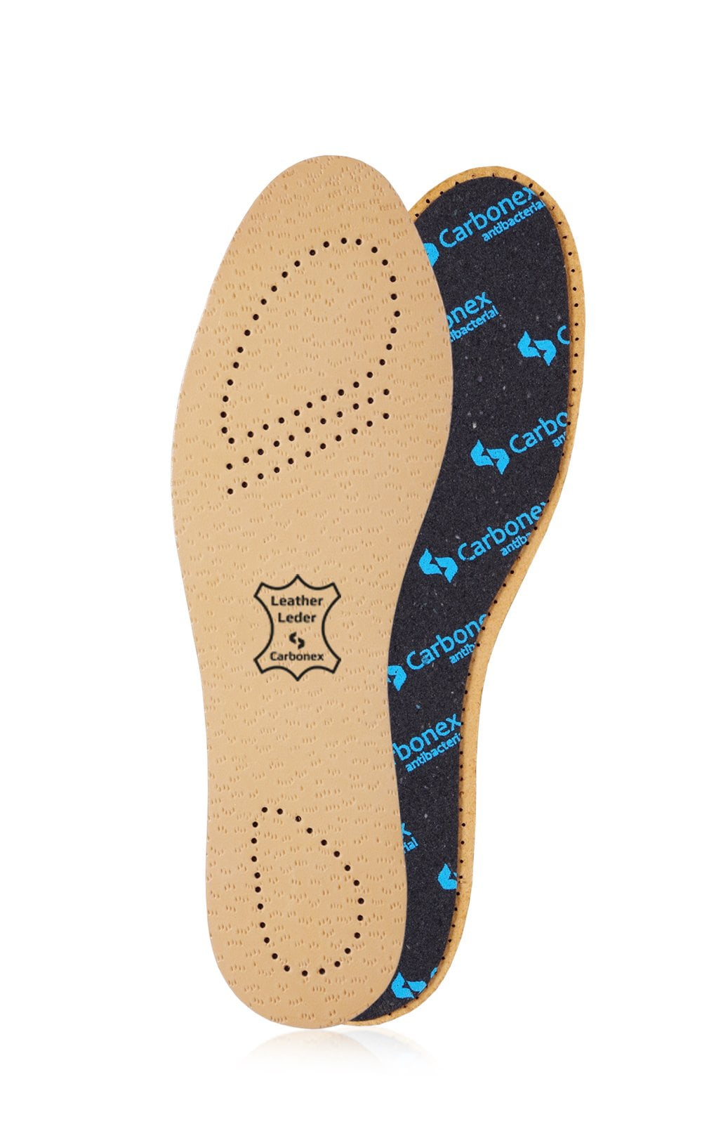 Kaps Insoles for Men & Women AntiBacterial Pecari Carbonex, Odor Control