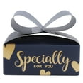 thumbnail image 4 of Favor Box, Exquisite Durable Elegant Gift Box, Compact Wedding. For Birthday Decorating Party Blue, 4 of 8