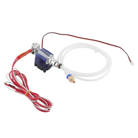3D Printer Accessories Metal J-Head V6 Hotend 1.75mm Filament 0.4mm Nozzle Bowder Extruder With Fan Feed Tube