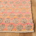 thumbnail image 3 of SAFAVIEH Cape Cod Machayla Geometric Runner Rug, Orange/Natural, 2'3" x 8', 3 of 11